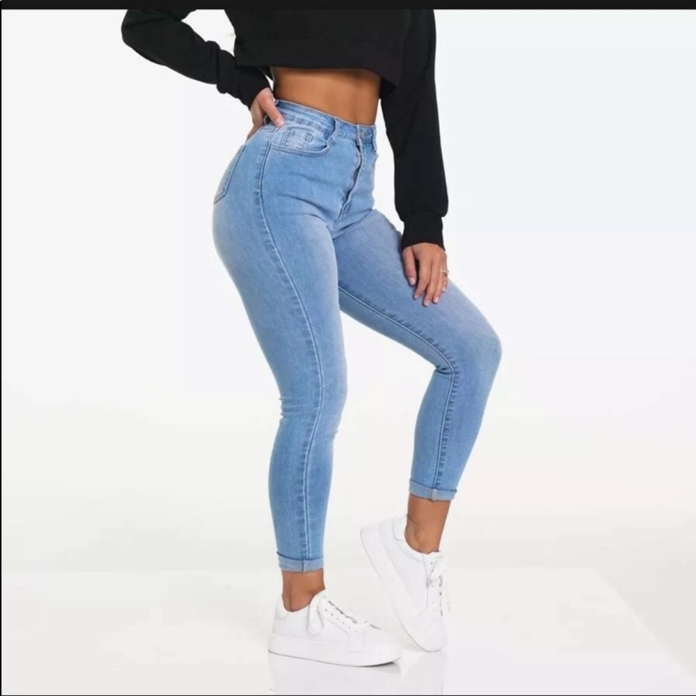 NVGTN Jeans - Navishape Light Wash Jeans